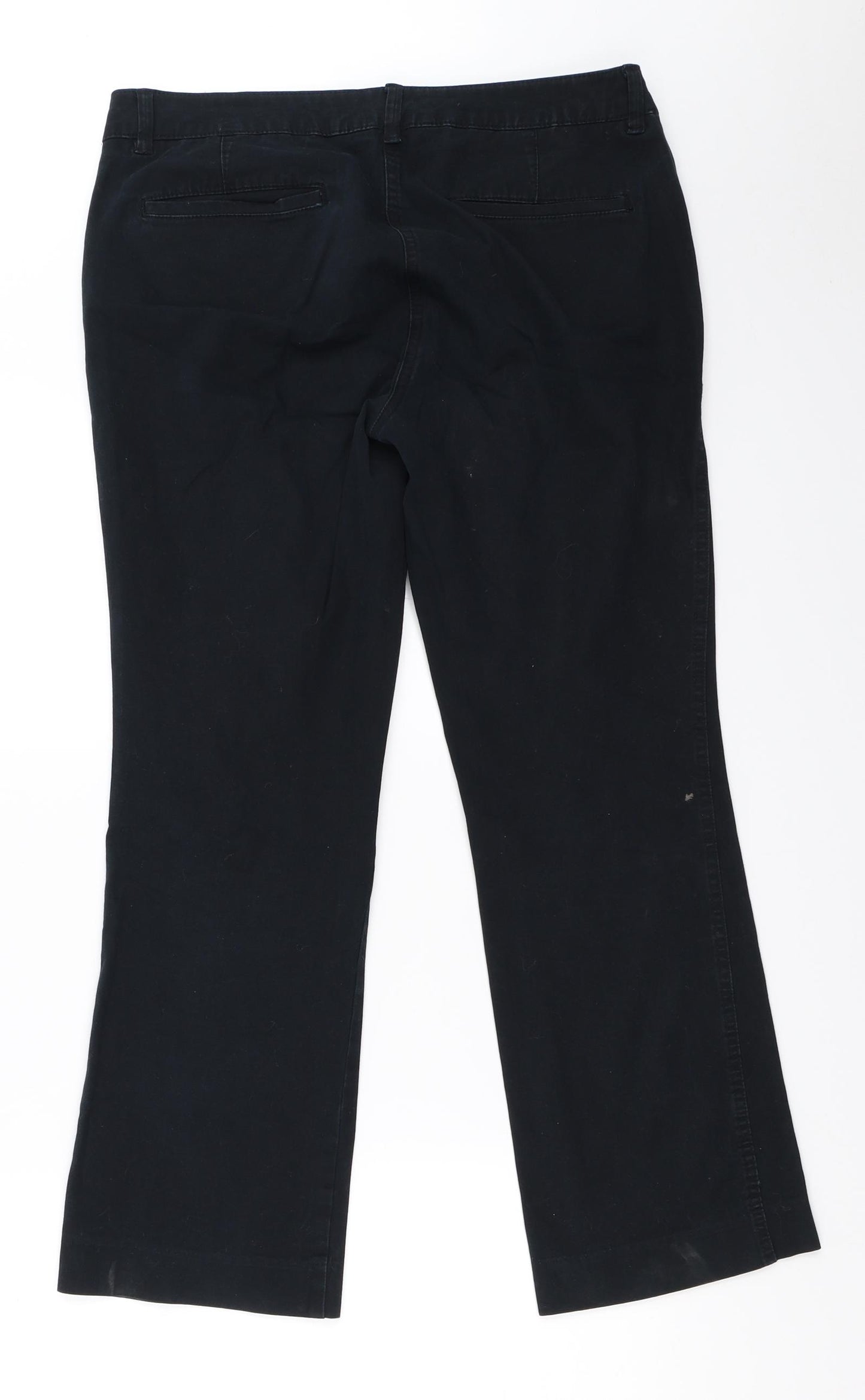 Maine New England Womens Blue   Chino Trousers Size 10 L26 in