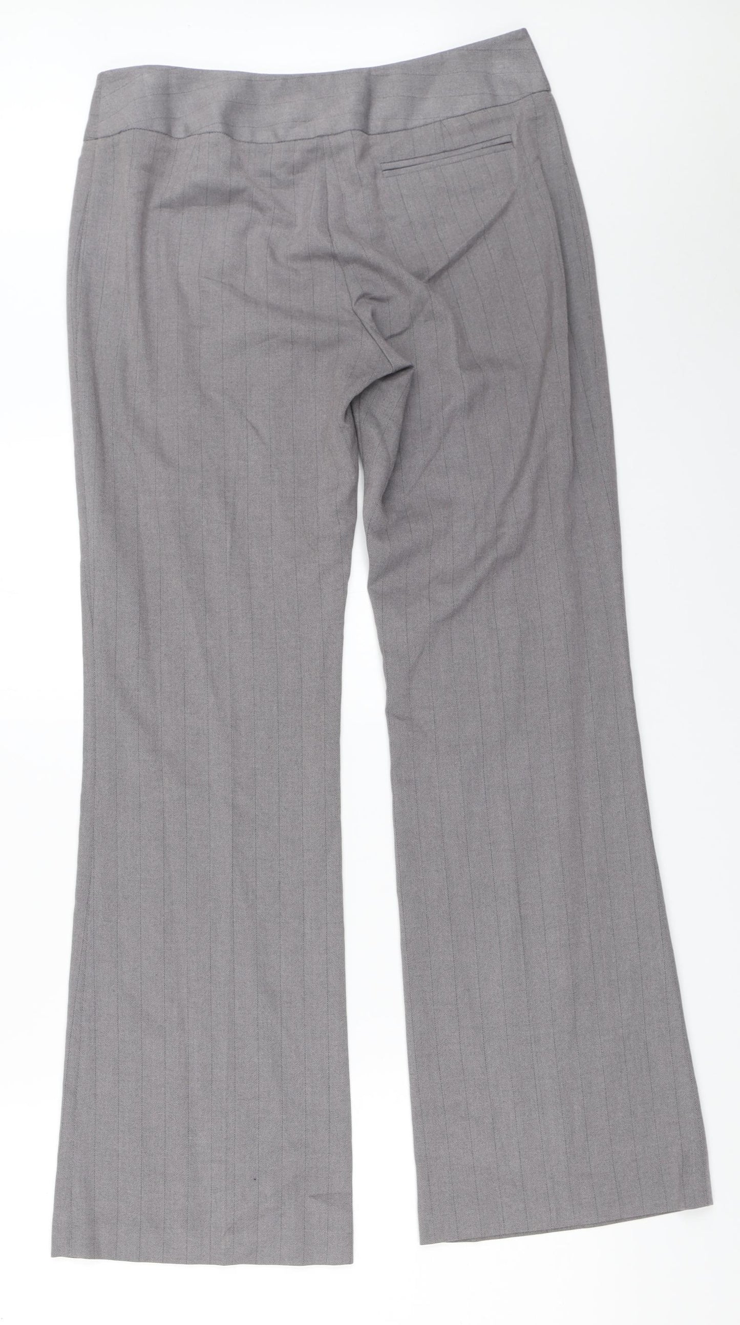 NEXT Womens Grey   Trousers  Size 10 L30.5 in