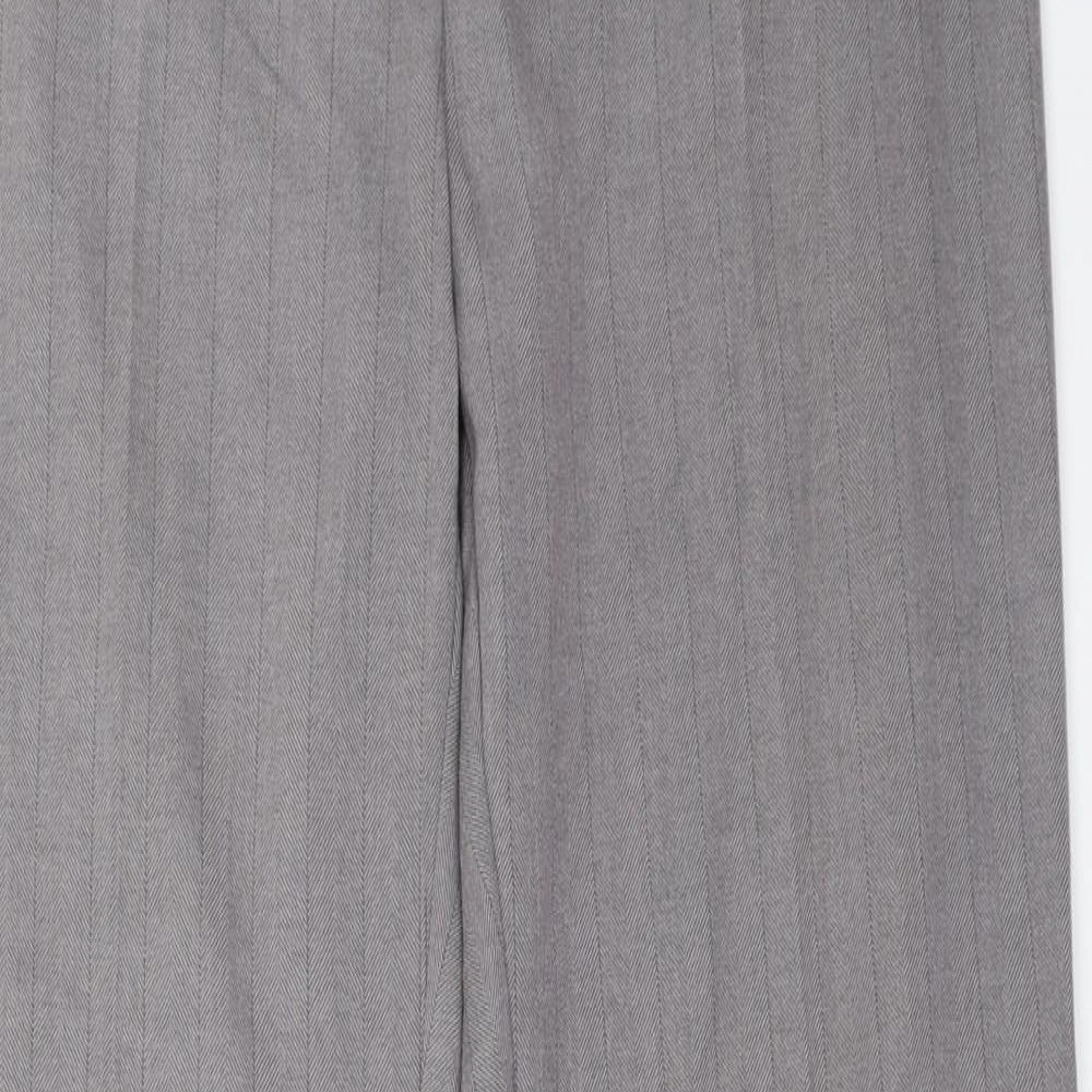 NEXT Womens Grey   Trousers  Size 10 L30.5 in
