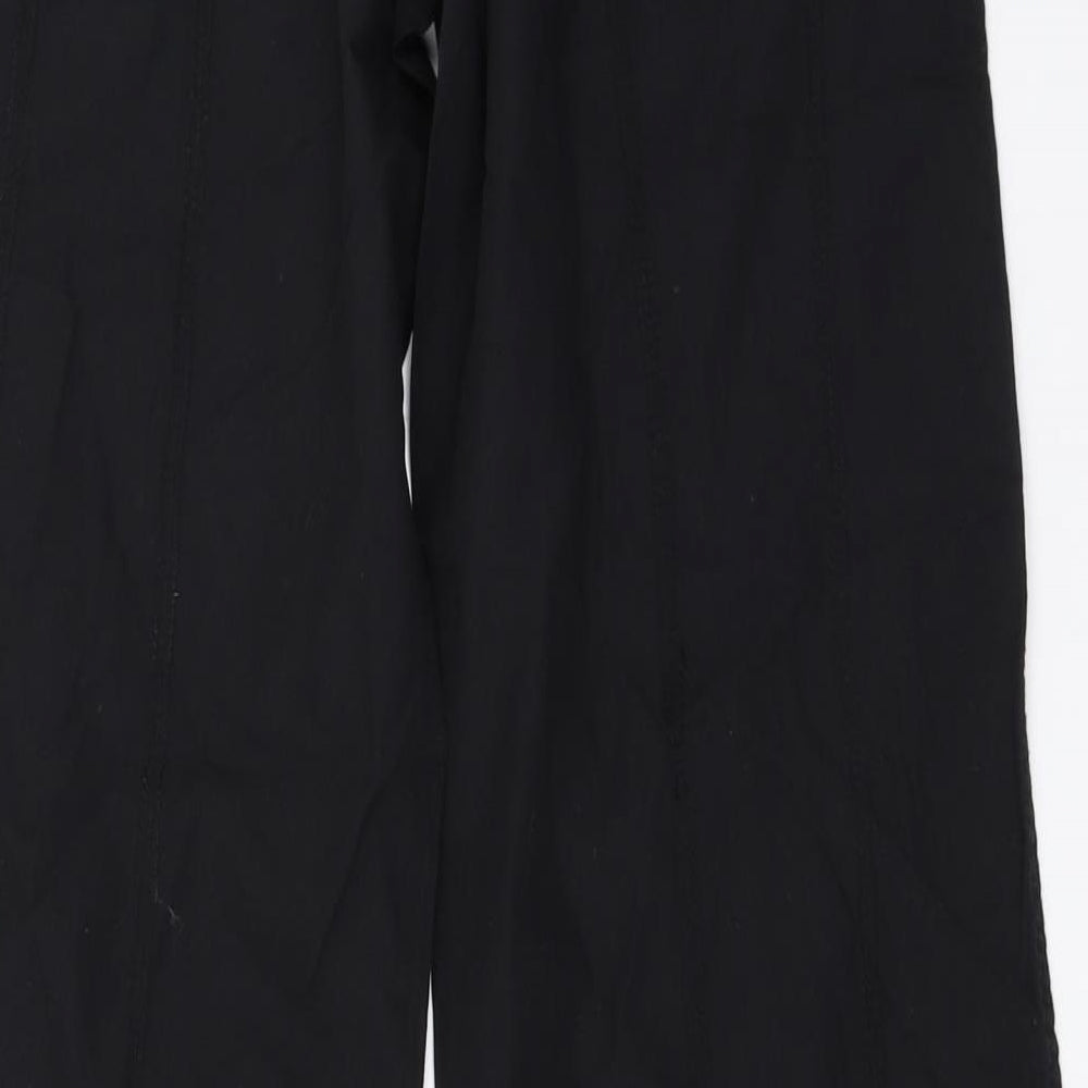 New Look Womens Black   Cargo Trousers Size 10 L31 in