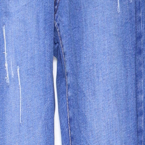 Primark Womens Blue  Denim Skinny Jeans Size 10 L27.5 in