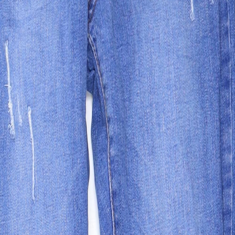 Primark Womens Blue  Denim Skinny Jeans Size 10 L27.5 in