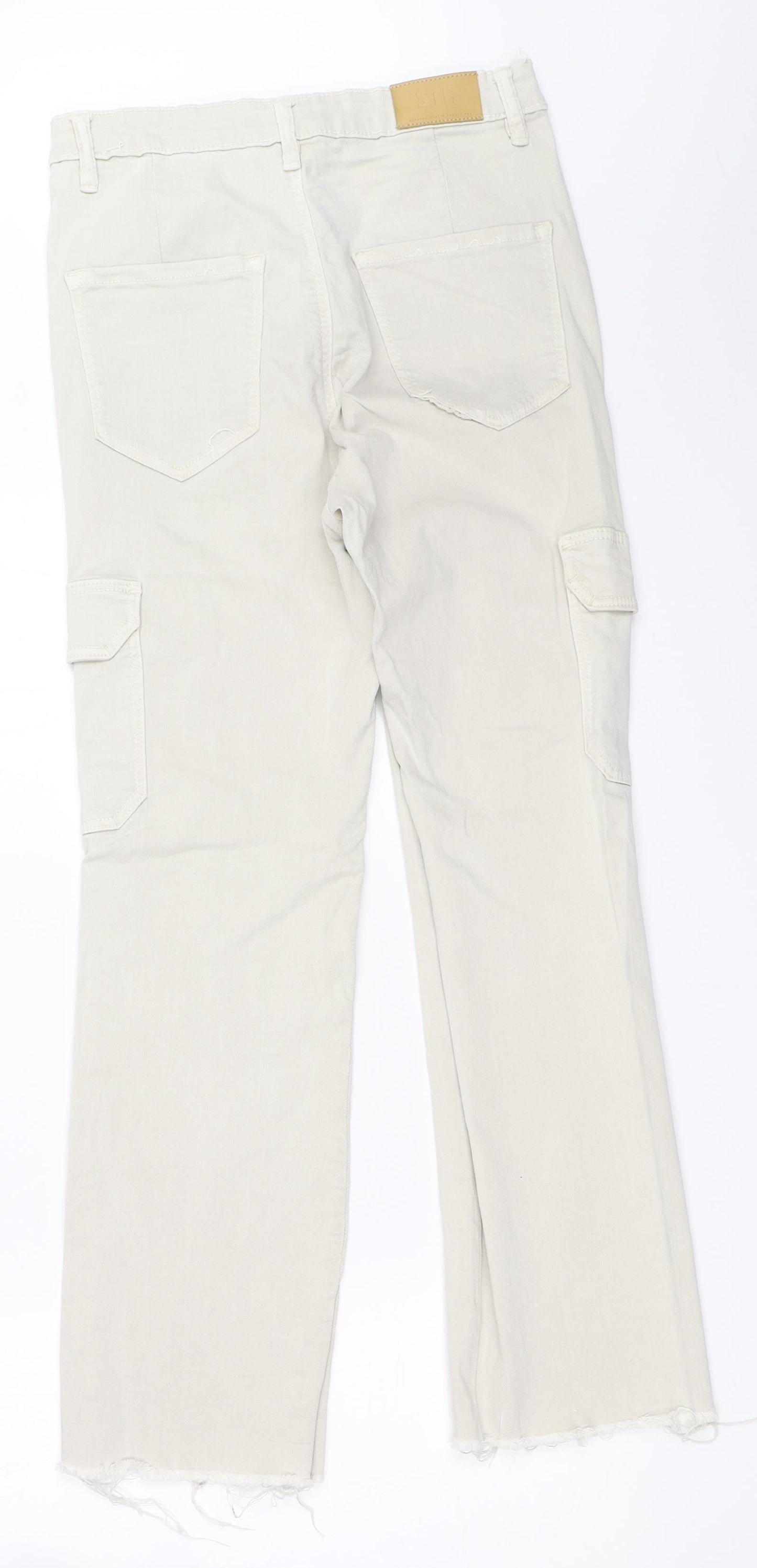 STR Womens Beige   Straight Jeans Size 10 L26 in