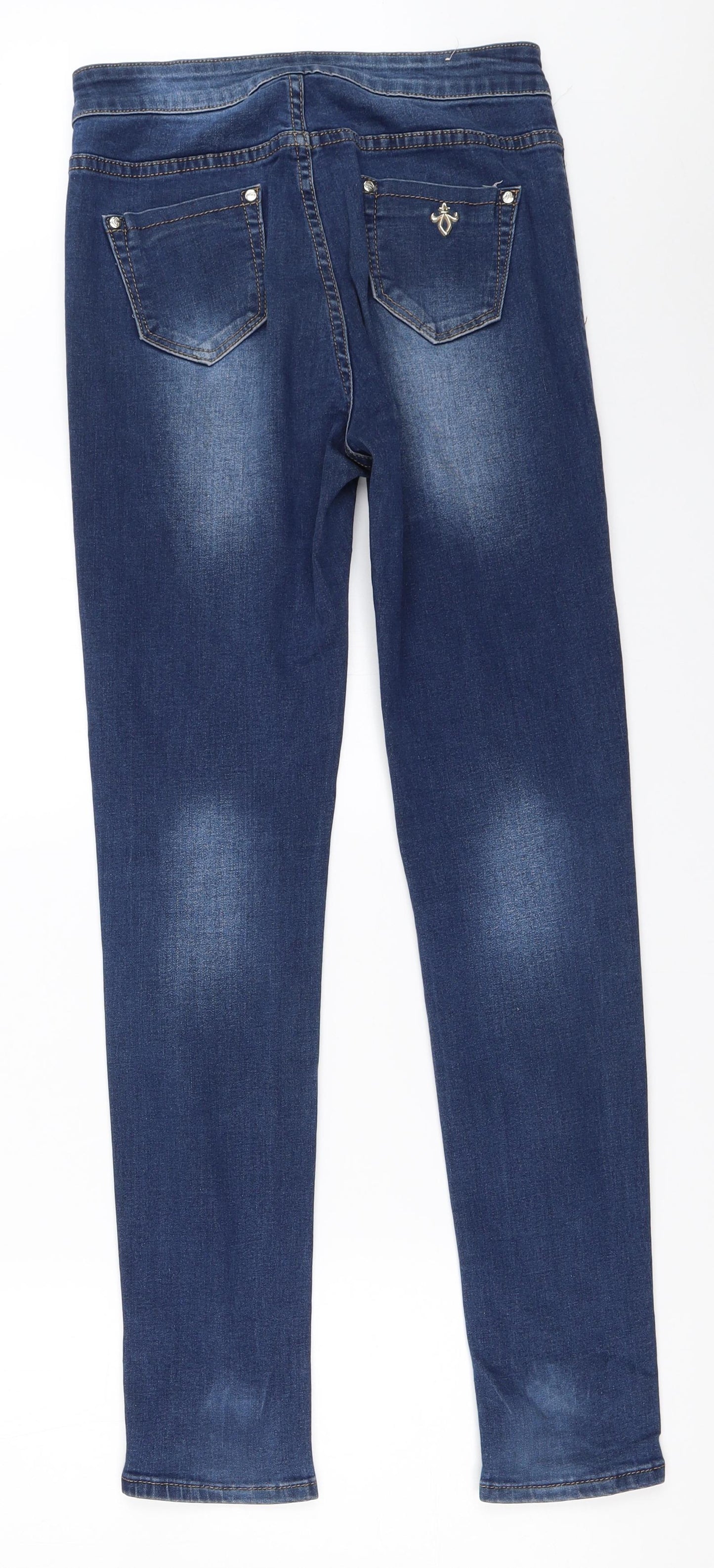 By Sasha Womens Blue   Skinny Jeans Size 8 L29 in