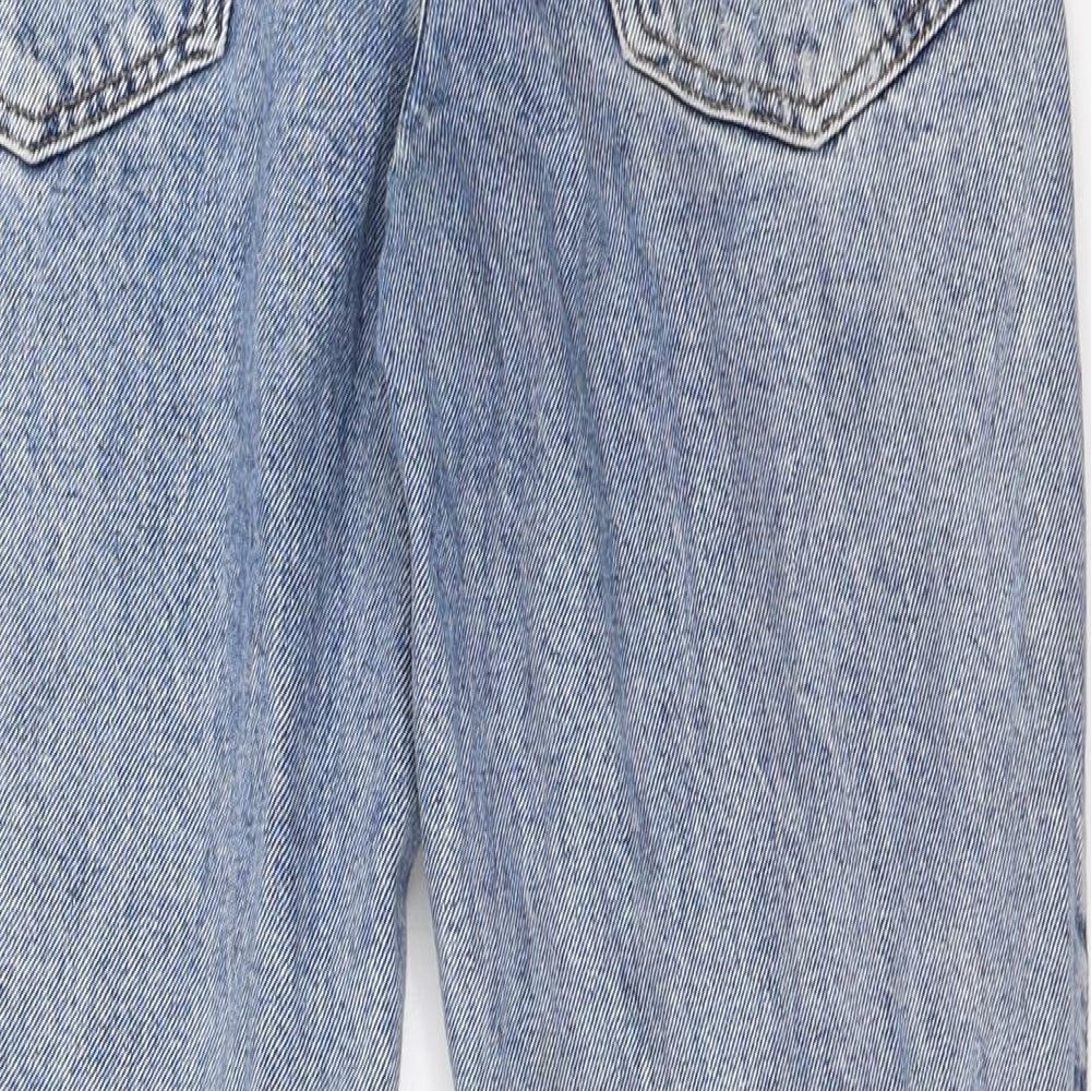 River Island Womens Blue  Denim Mom Jeans Size 6 L25.5 in