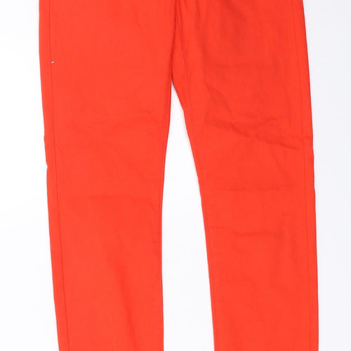 Marks and Spencer Womens Red   Skinny Jeans Size 8 L28.5 in