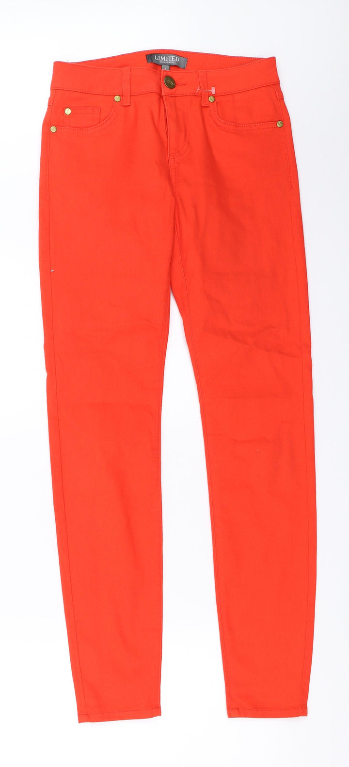 Marks and Spencer Womens Red   Skinny Jeans Size 8 L28.5 in