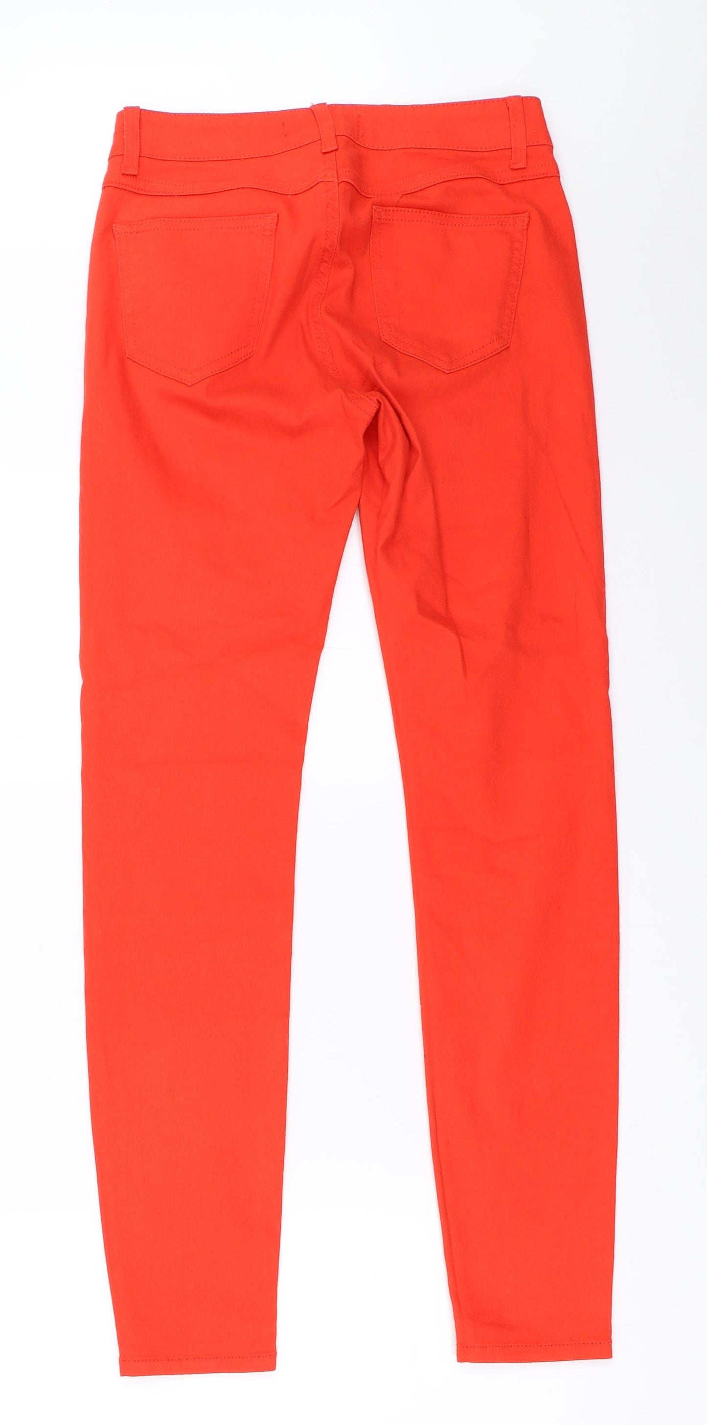 Marks and Spencer Womens Red   Skinny Jeans Size 8 L28.5 in