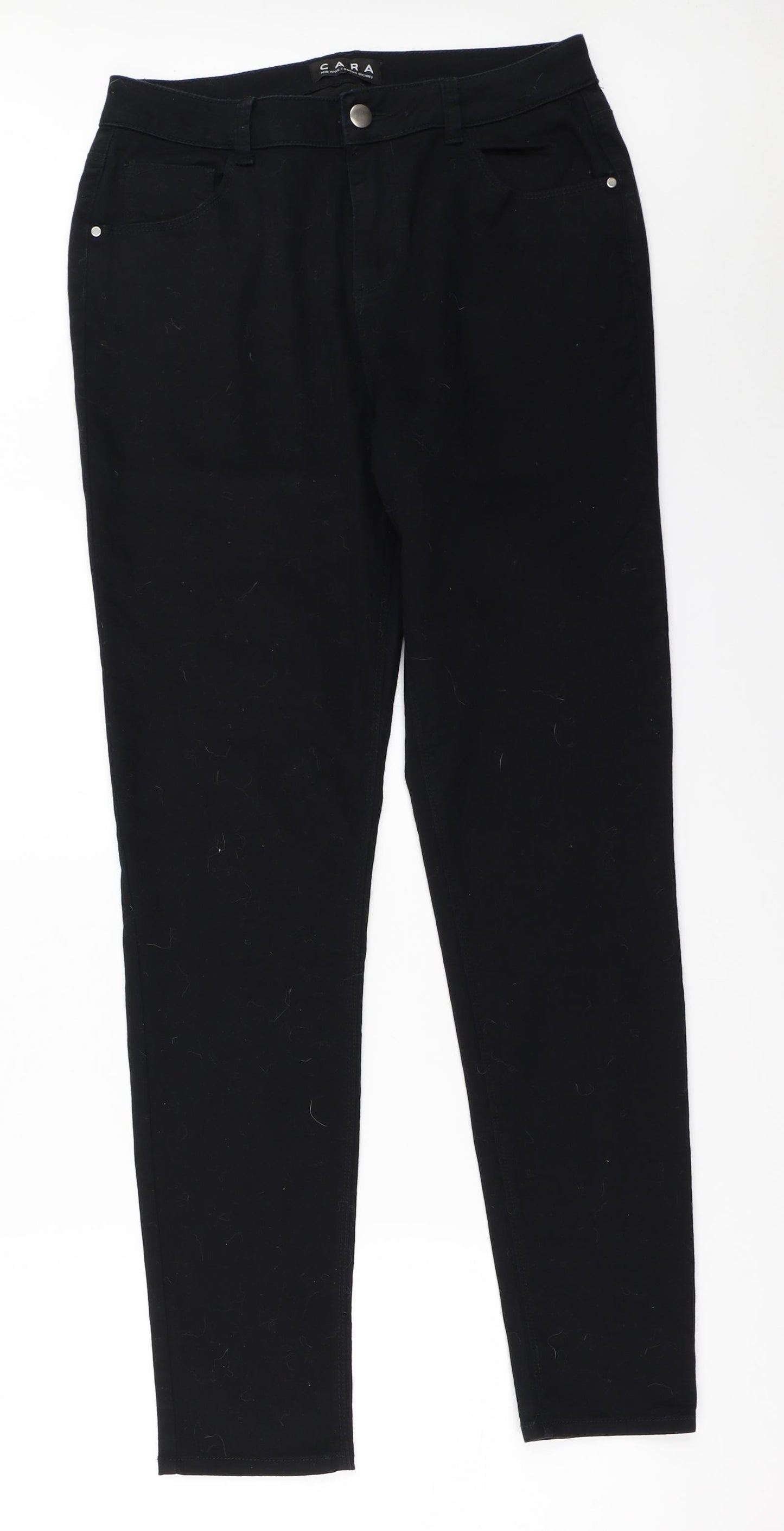 Peacocks Womens Black   Skinny Jeans Size 14 L30 in