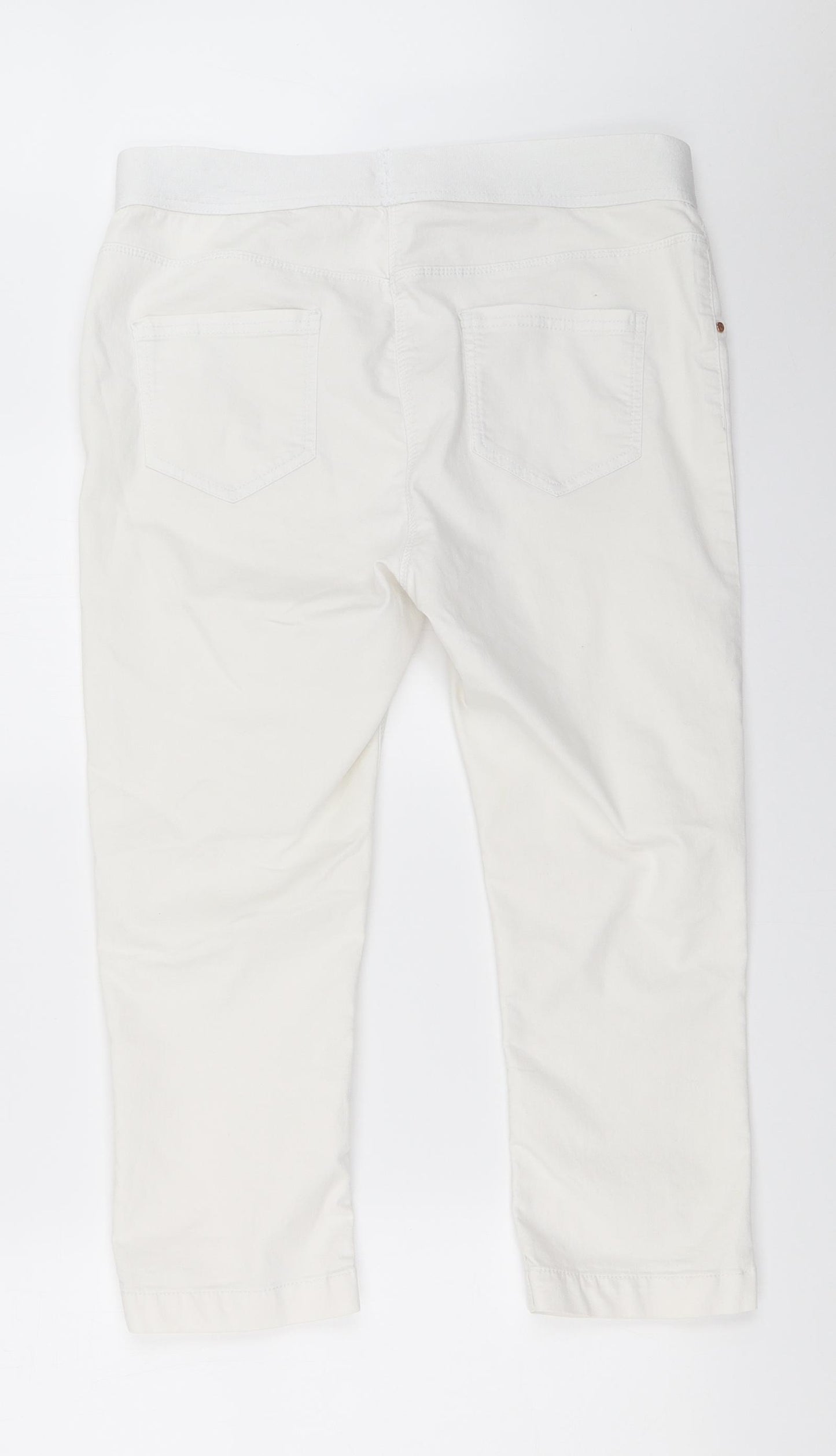 George Womens White   Jegging Jeans Size 16 L21.5 in