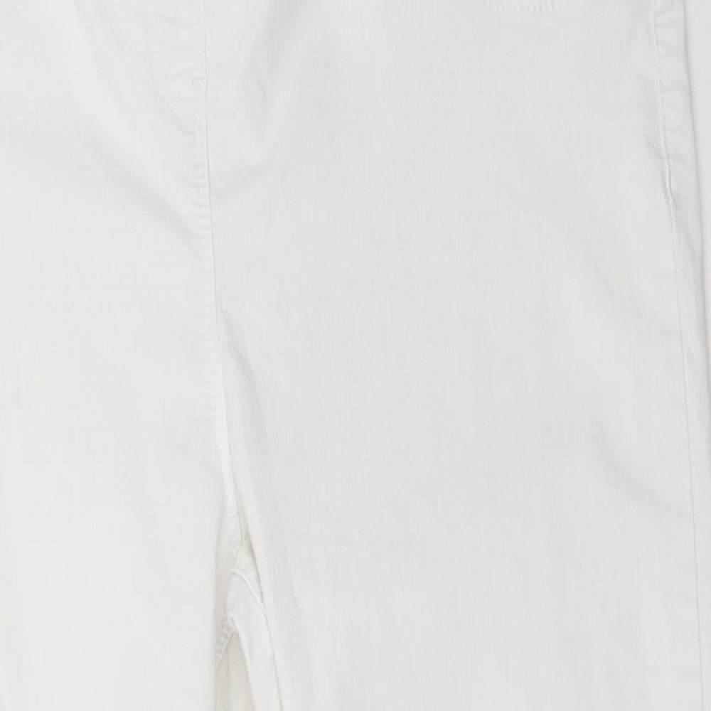 George Womens White   Jegging Jeans Size 16 L21.5 in