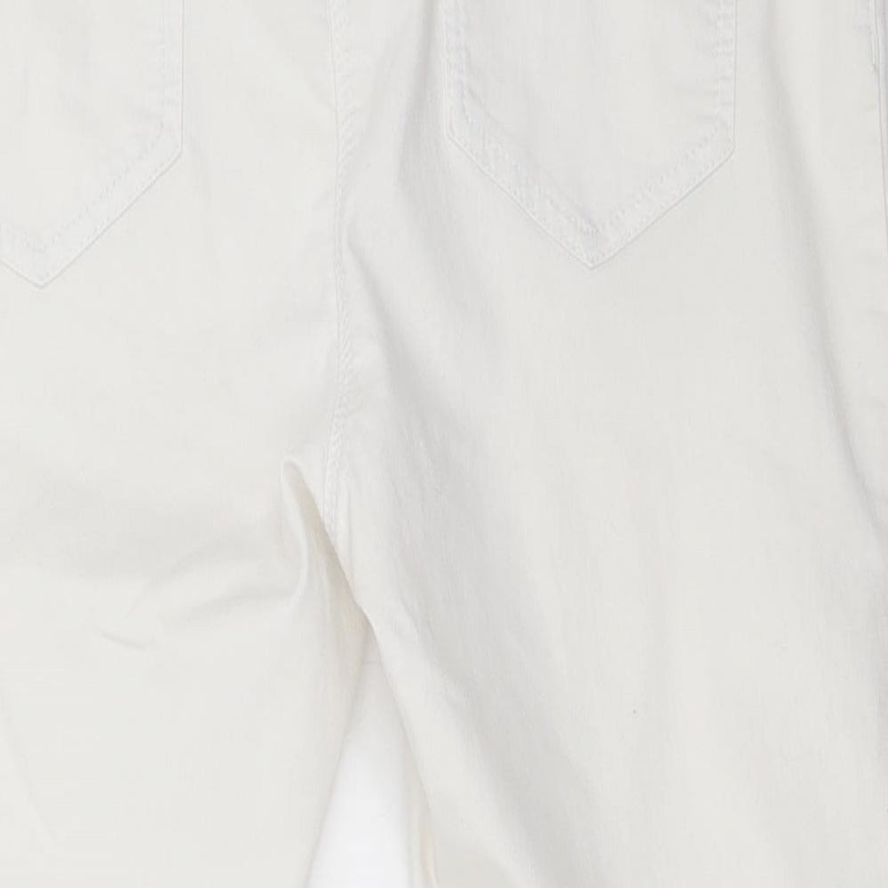 George Womens White   Jegging Jeans Size 16 L21.5 in