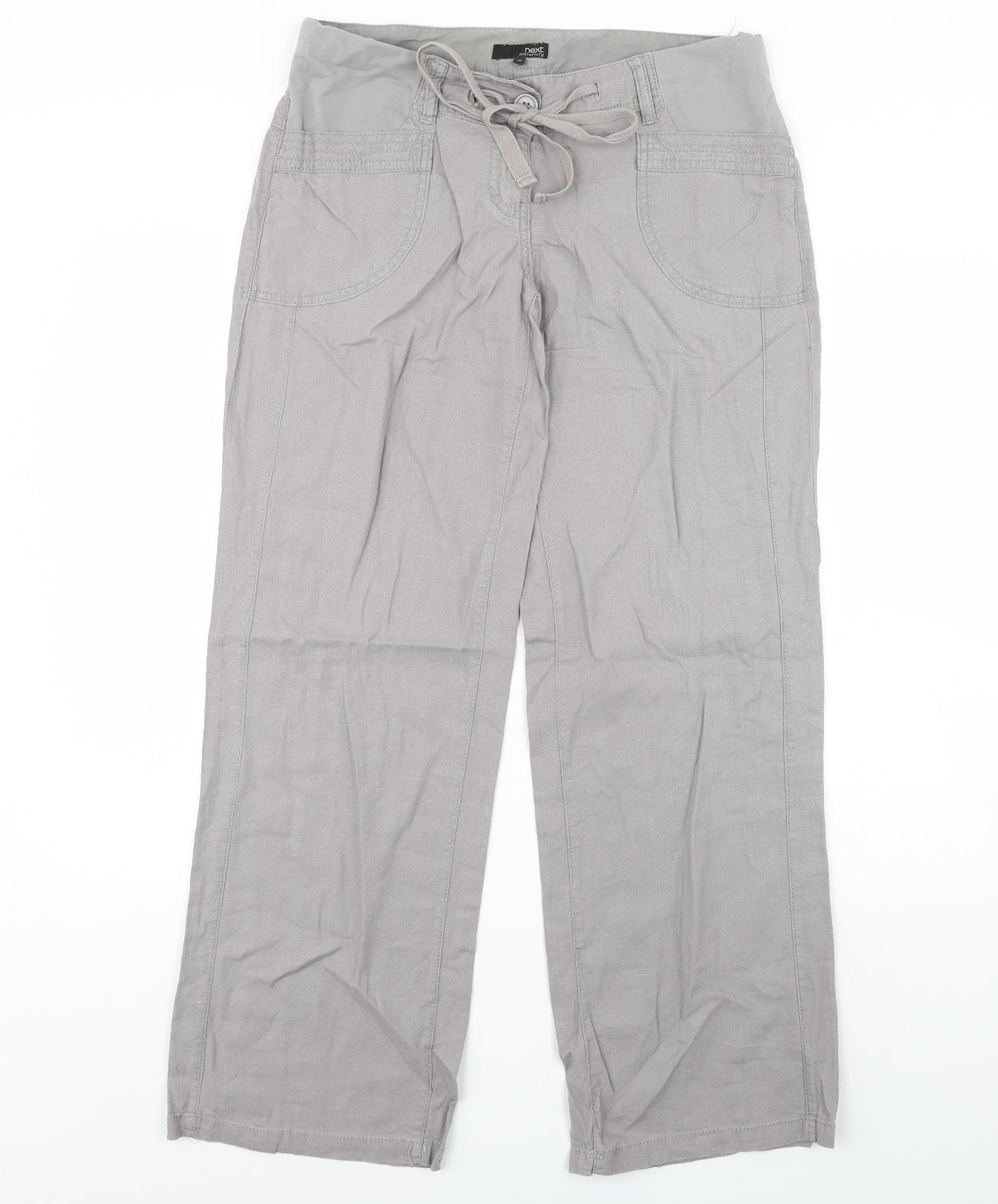 NEXT Womens Grey   Trousers  Size 8 L30 in