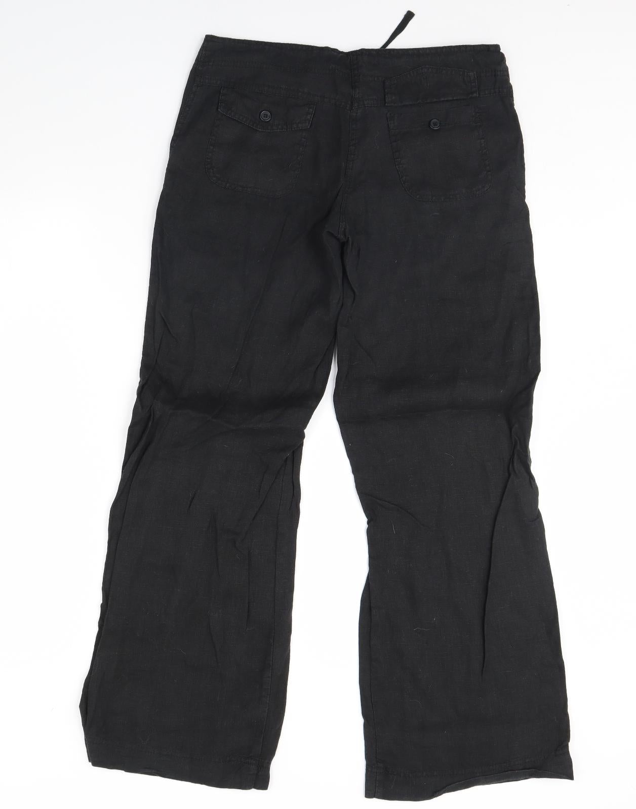 Atmosphere Womens Black   Trousers  Size 10 L30 in
