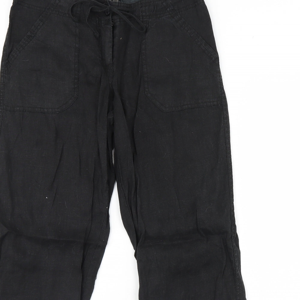 Atmosphere Womens Black   Trousers  Size 10 L30 in