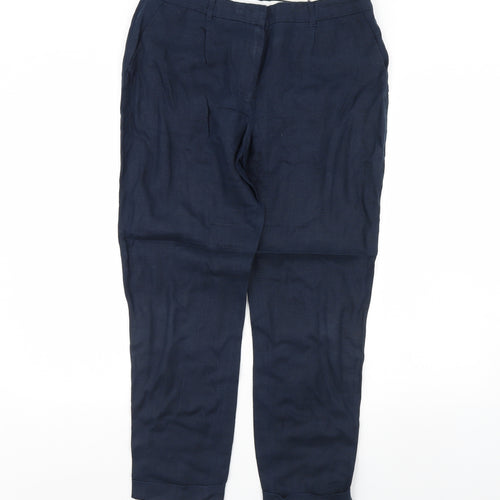 Preworn Womens Blue   Trousers  Size 32 in L28 in