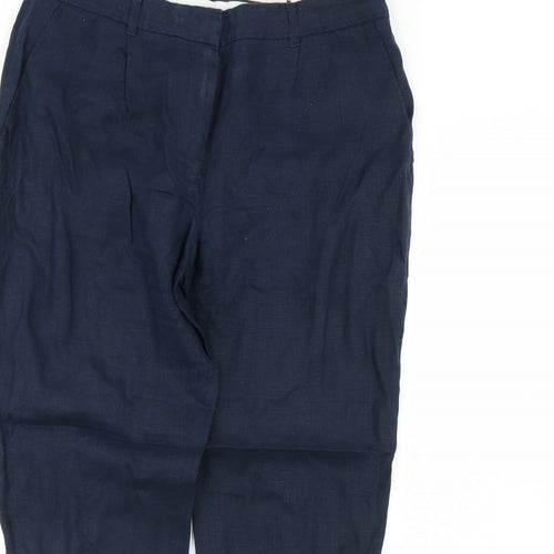 Preworn Womens Blue   Trousers  Size 32 in L28 in