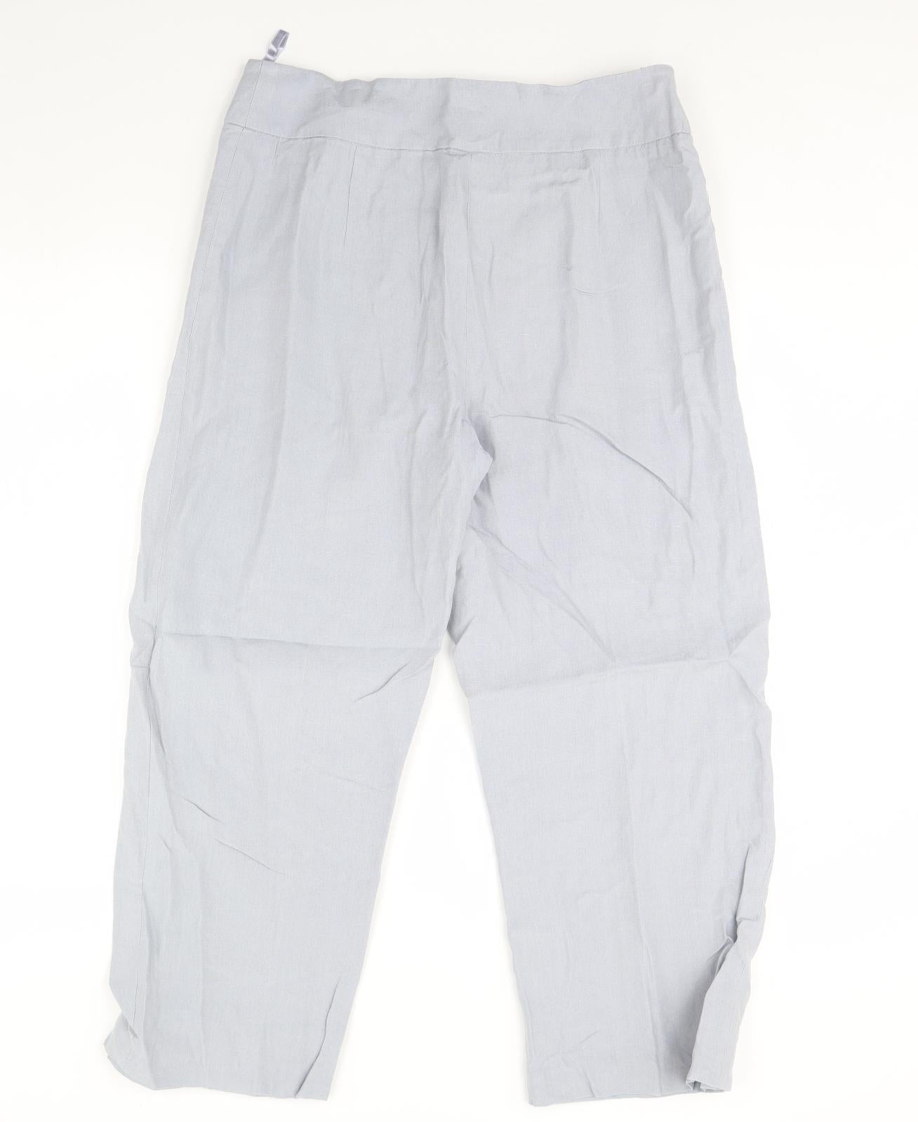 Eastex Womens Grey   Trousers  Size 14 L29 in