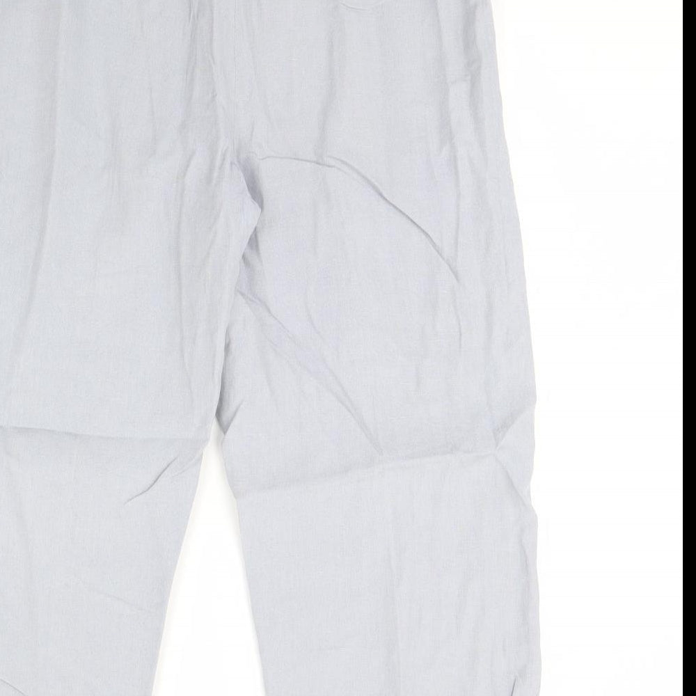Eastex Womens Grey   Trousers  Size 14 L29 in
