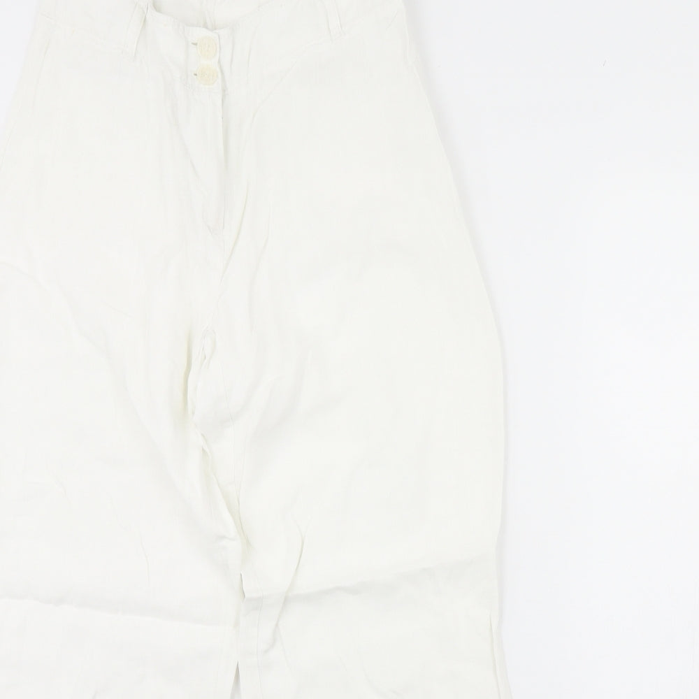 Atmosphere Womens White   Trousers  Size 10 L30 in