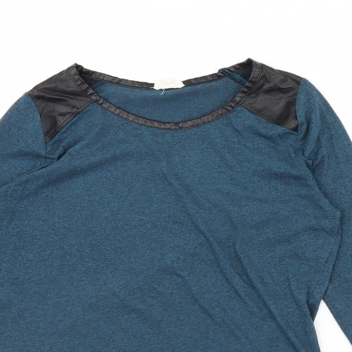 New Look Womens Blue   Basic Blouse Size 10