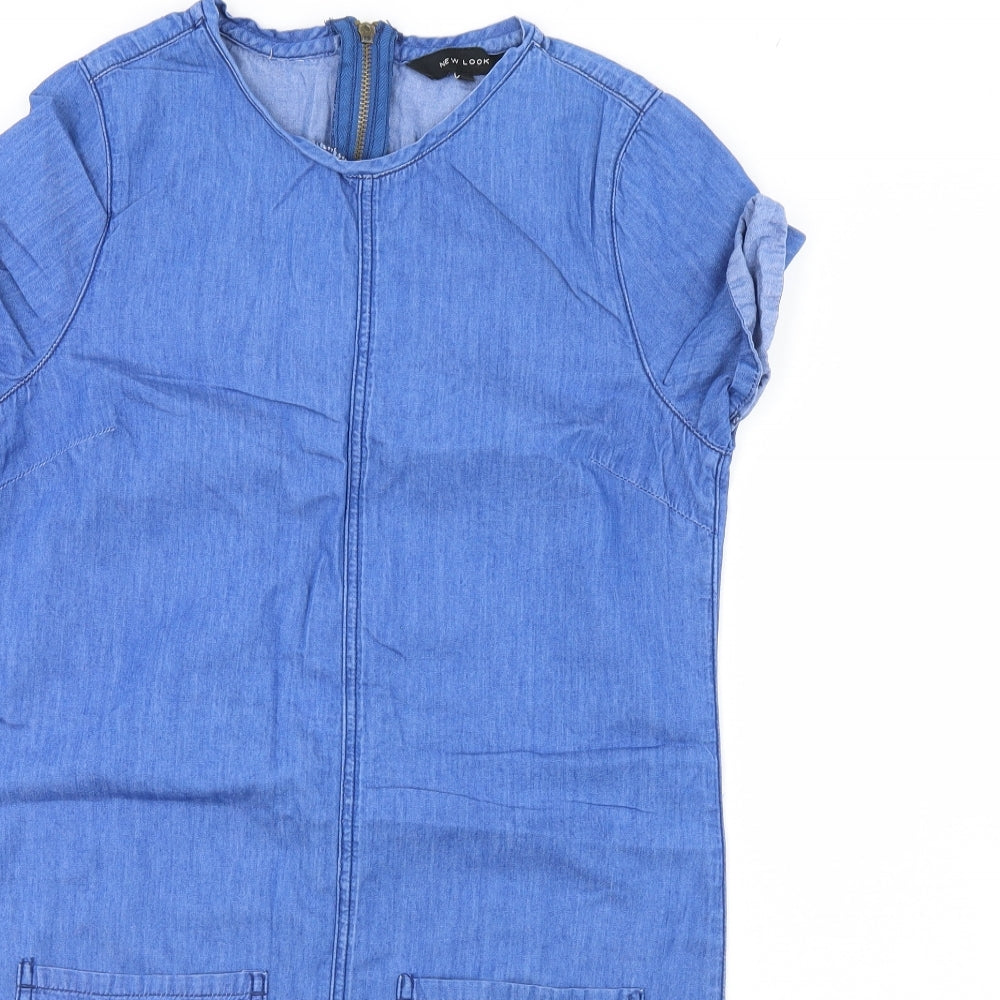 New Look Womens Blue  Denim Mini  Size 10