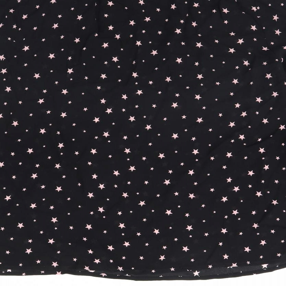 Hush Womens Black   Basic Blouse Size 16