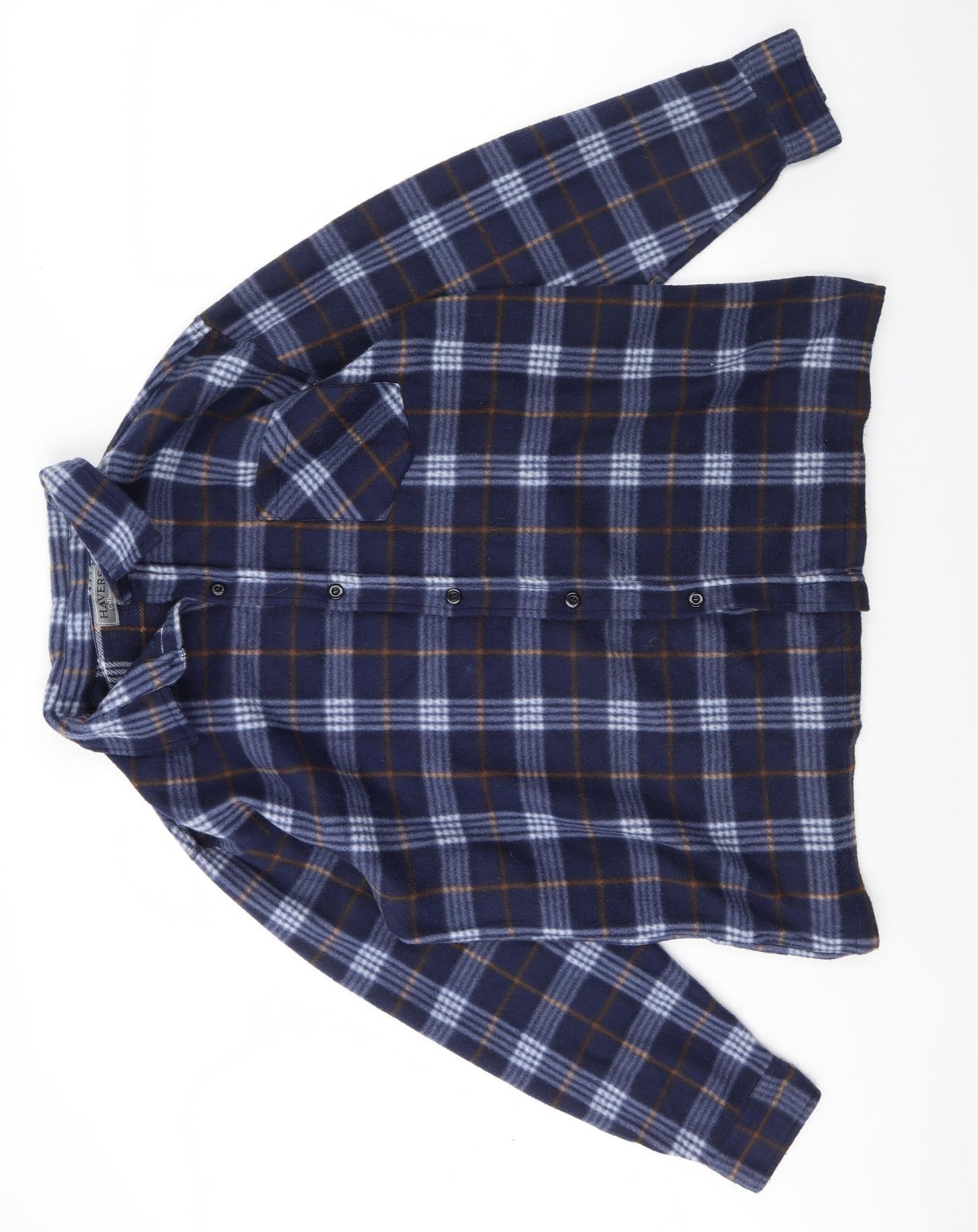 Havers Womens Blue Check  Jacket  Size XL