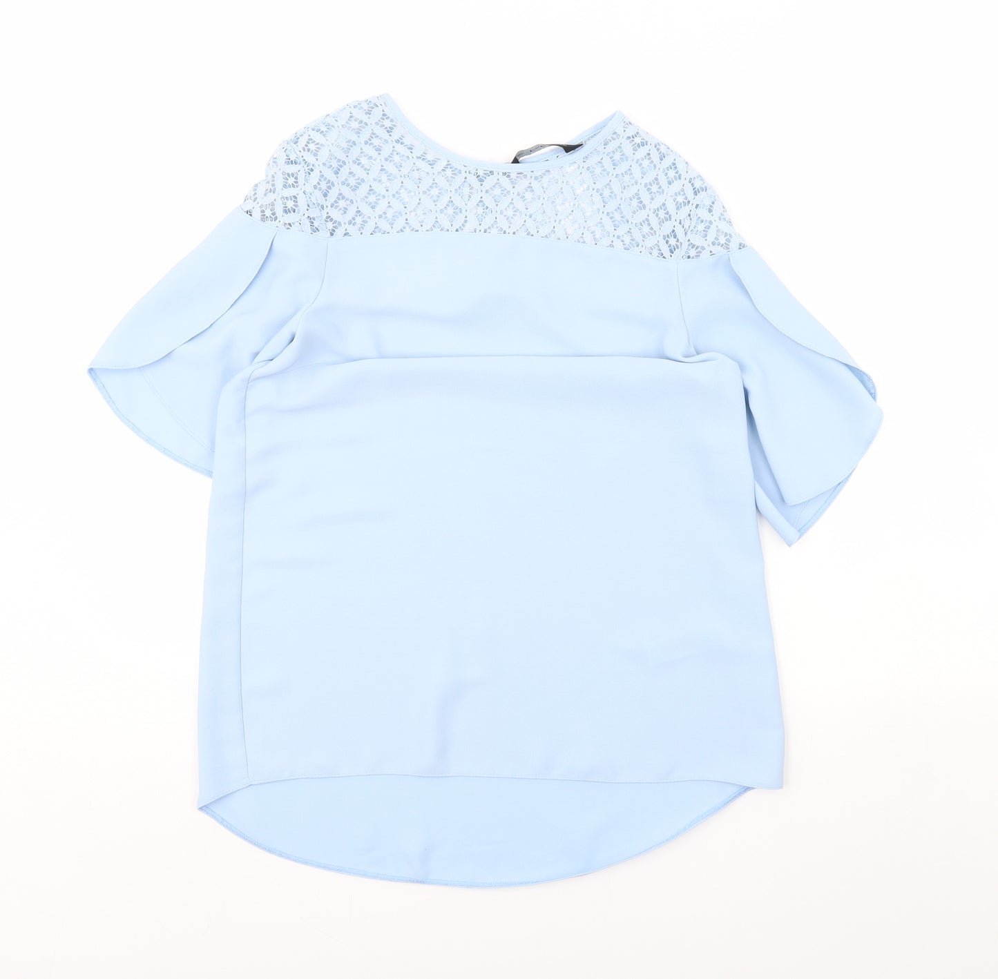 F&F Womens Blue   Basic Blouse Size 6