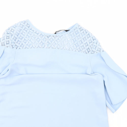 F&F Womens Blue   Basic Blouse Size 6