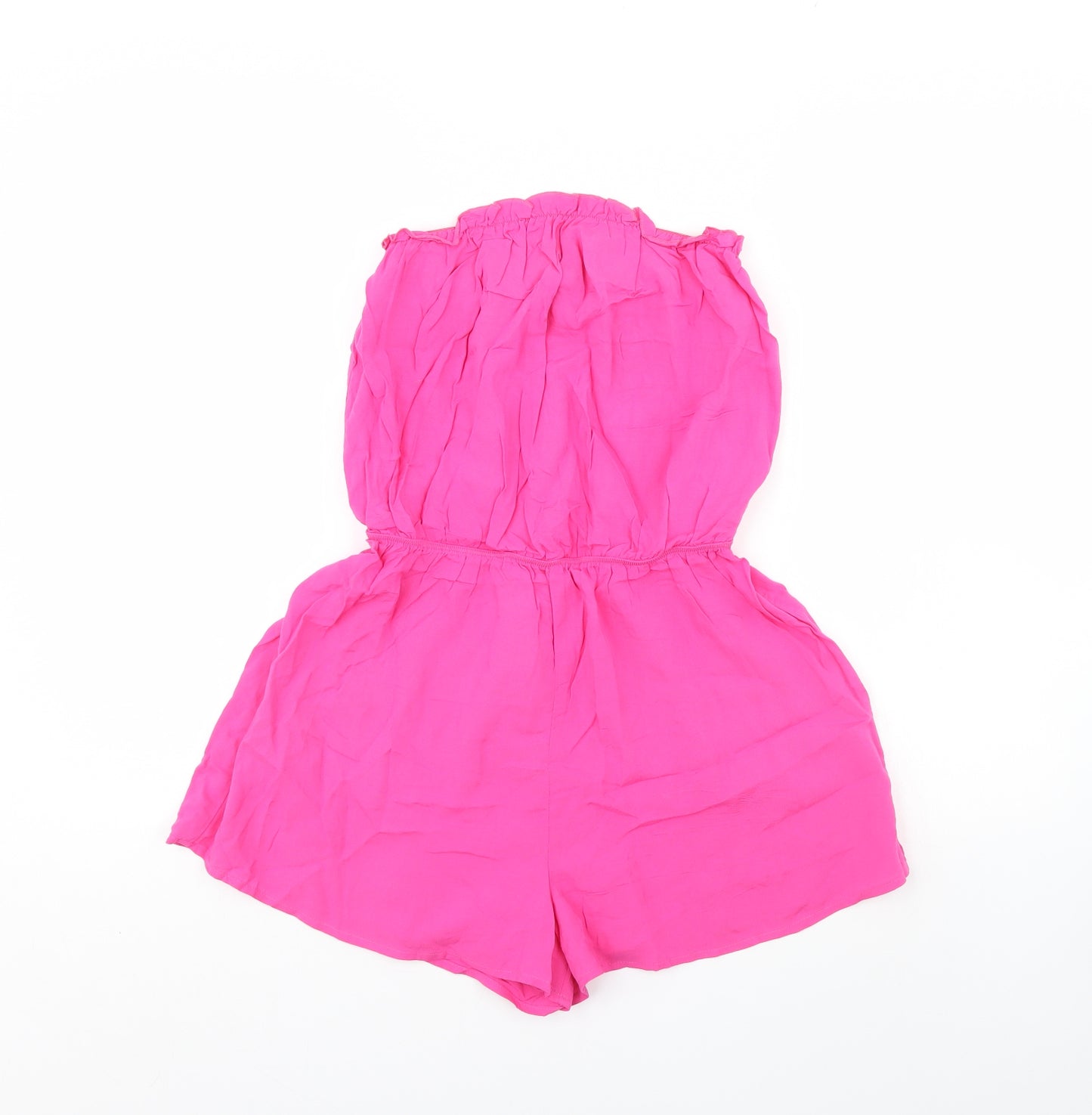 h&m` Womens Pink   Playsuit One-Piece Size 8