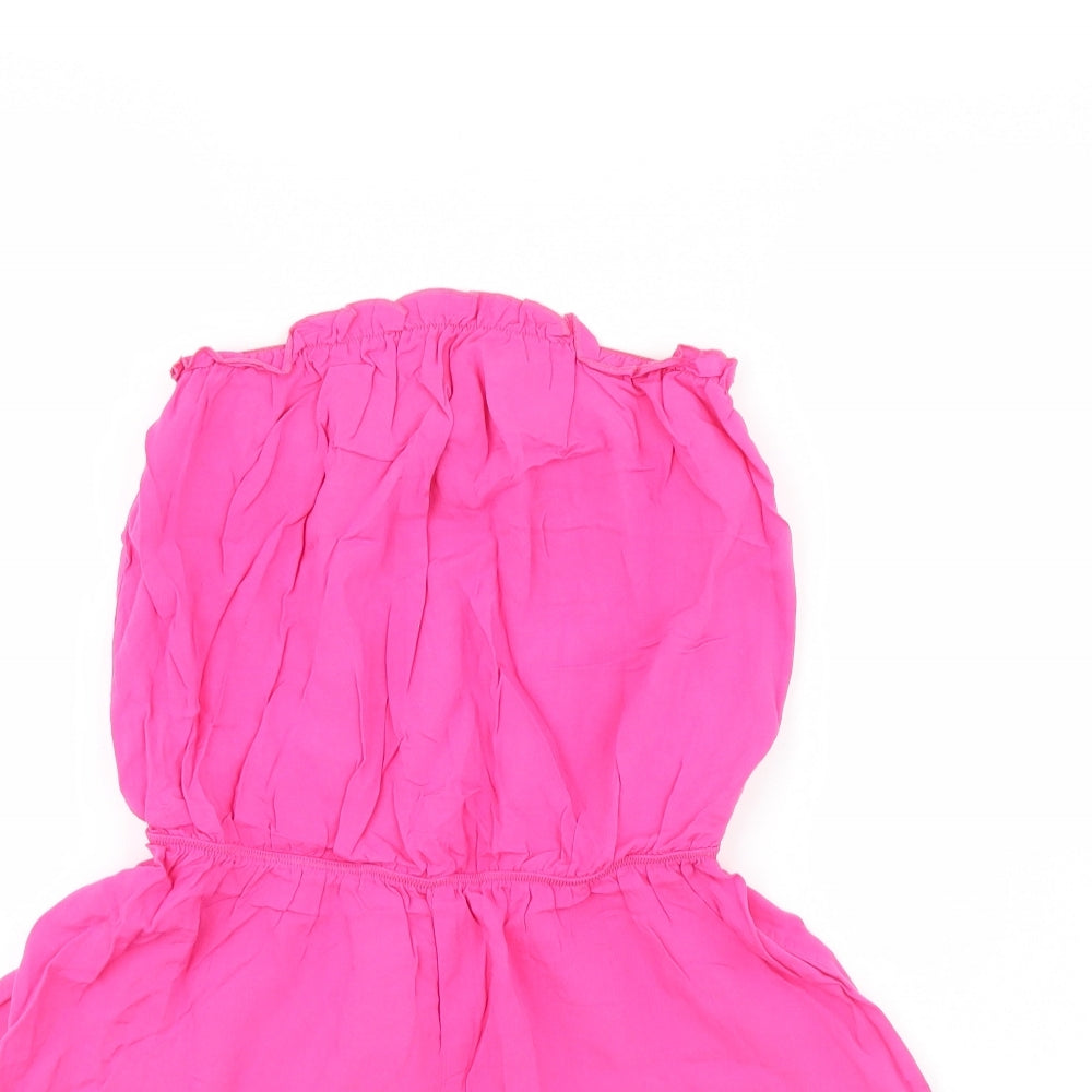 h&m` Womens Pink   Playsuit One-Piece Size 8