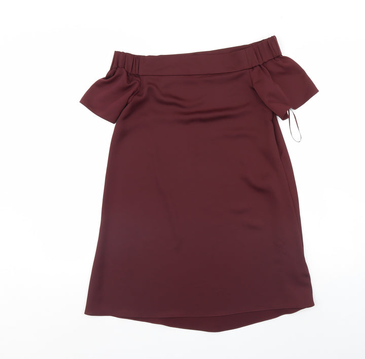 New Look Womens Purple   Basic Blouse Size 6