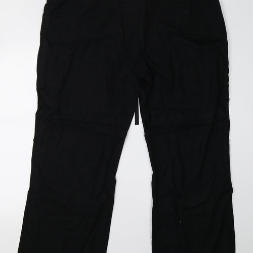 Matalan Womens Black   Trousers  Size 20 L31 in