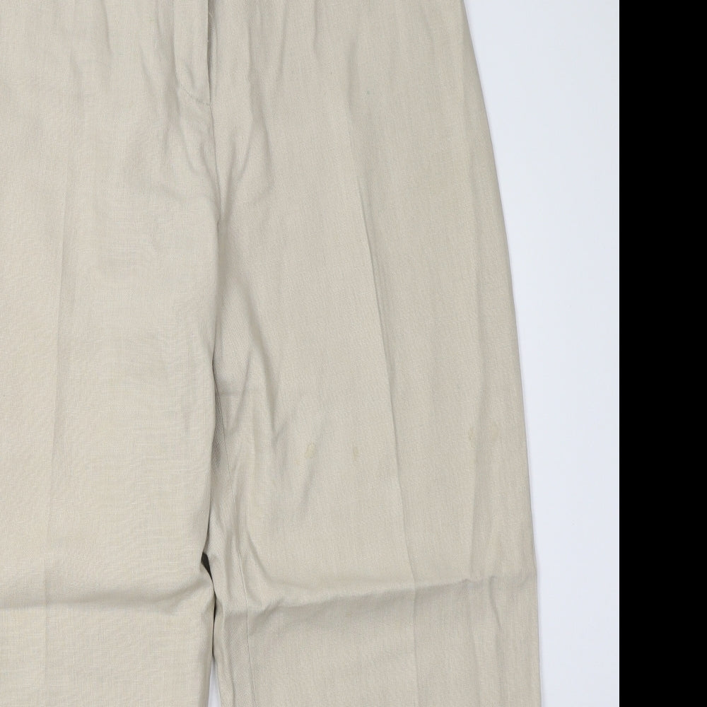 EAST Womens Beige   Trousers  Size 18 L32 in