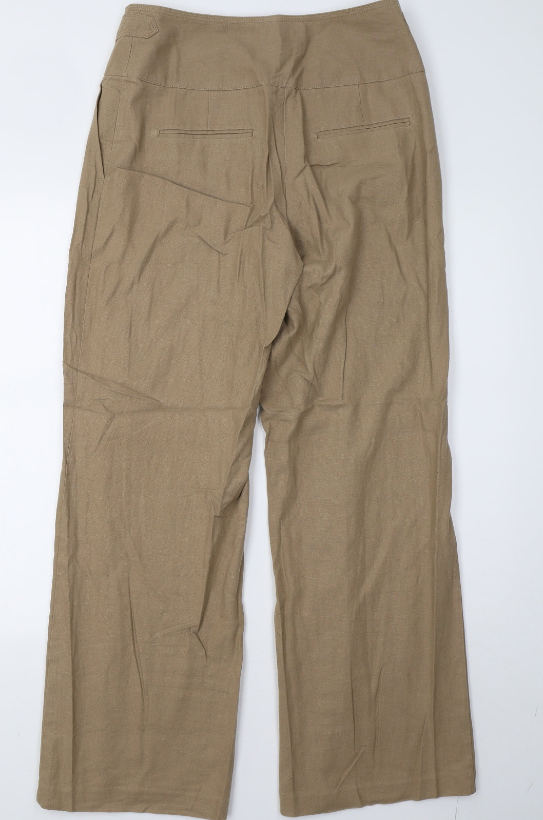 NEXT Womens Brown   Trousers  Size 12 L31 in