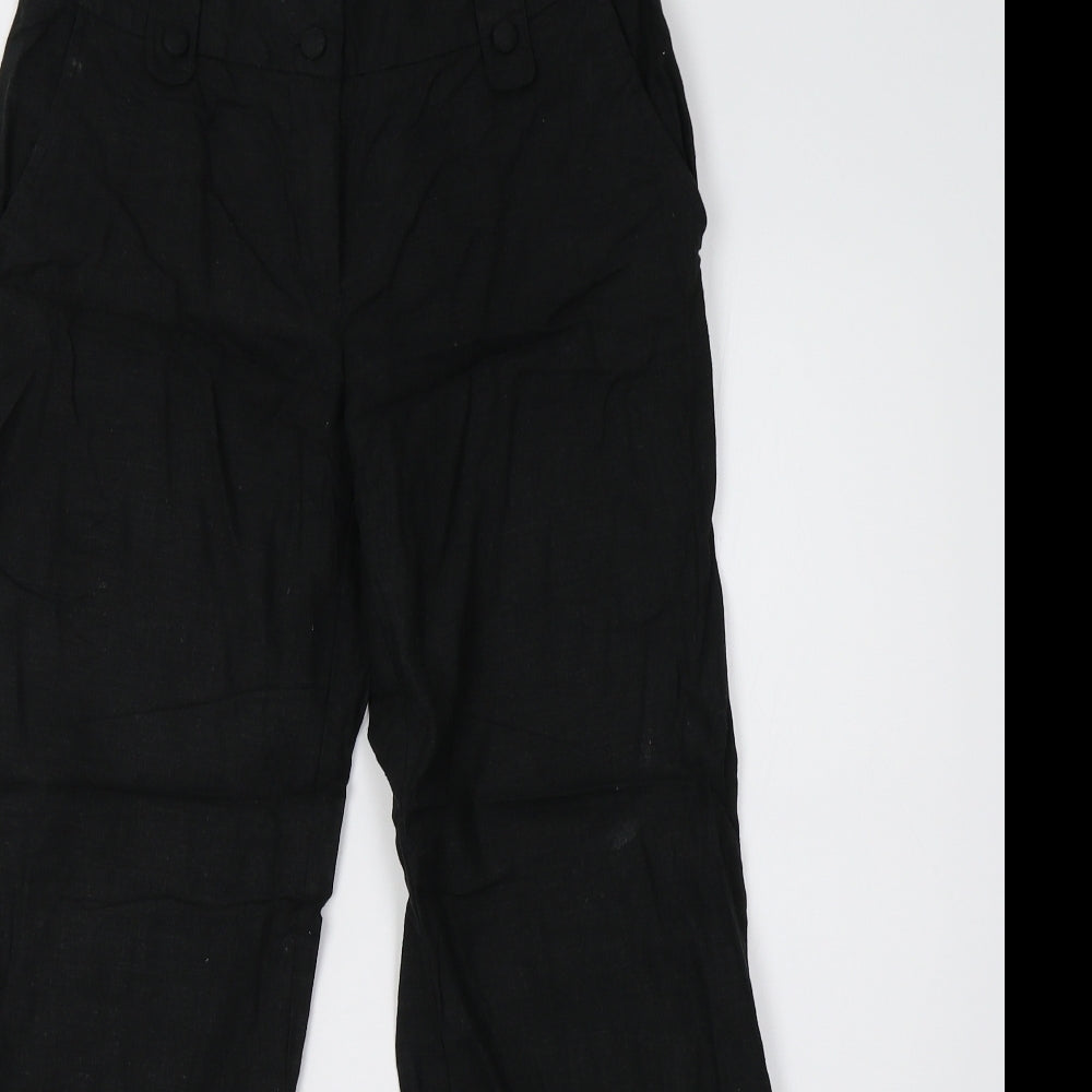 Dorothy Perkins Womens Black   Trousers  Size 6 L28 in
