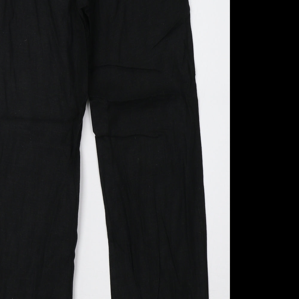 Dorothy Perkins Womens Black   Trousers  Size 6 L28 in