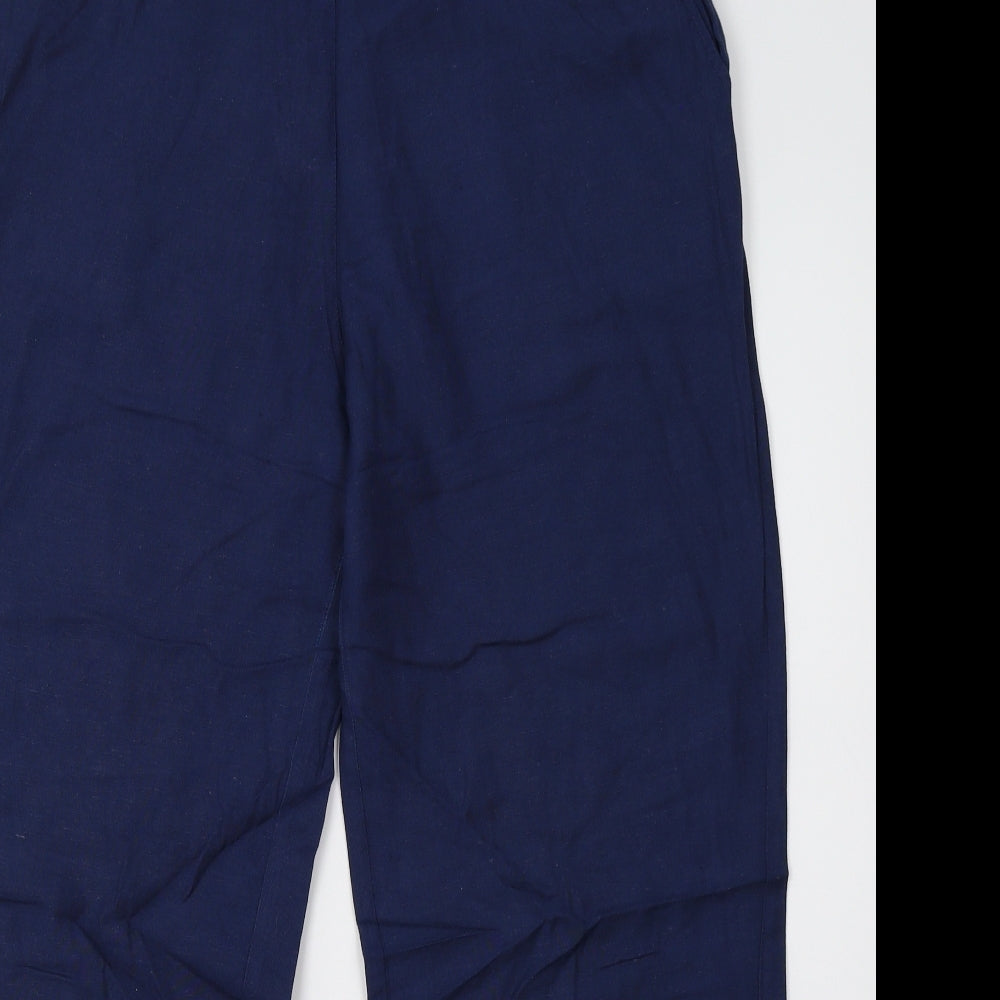 being casual Womens Blue   Trousers  Size 14 L30 in