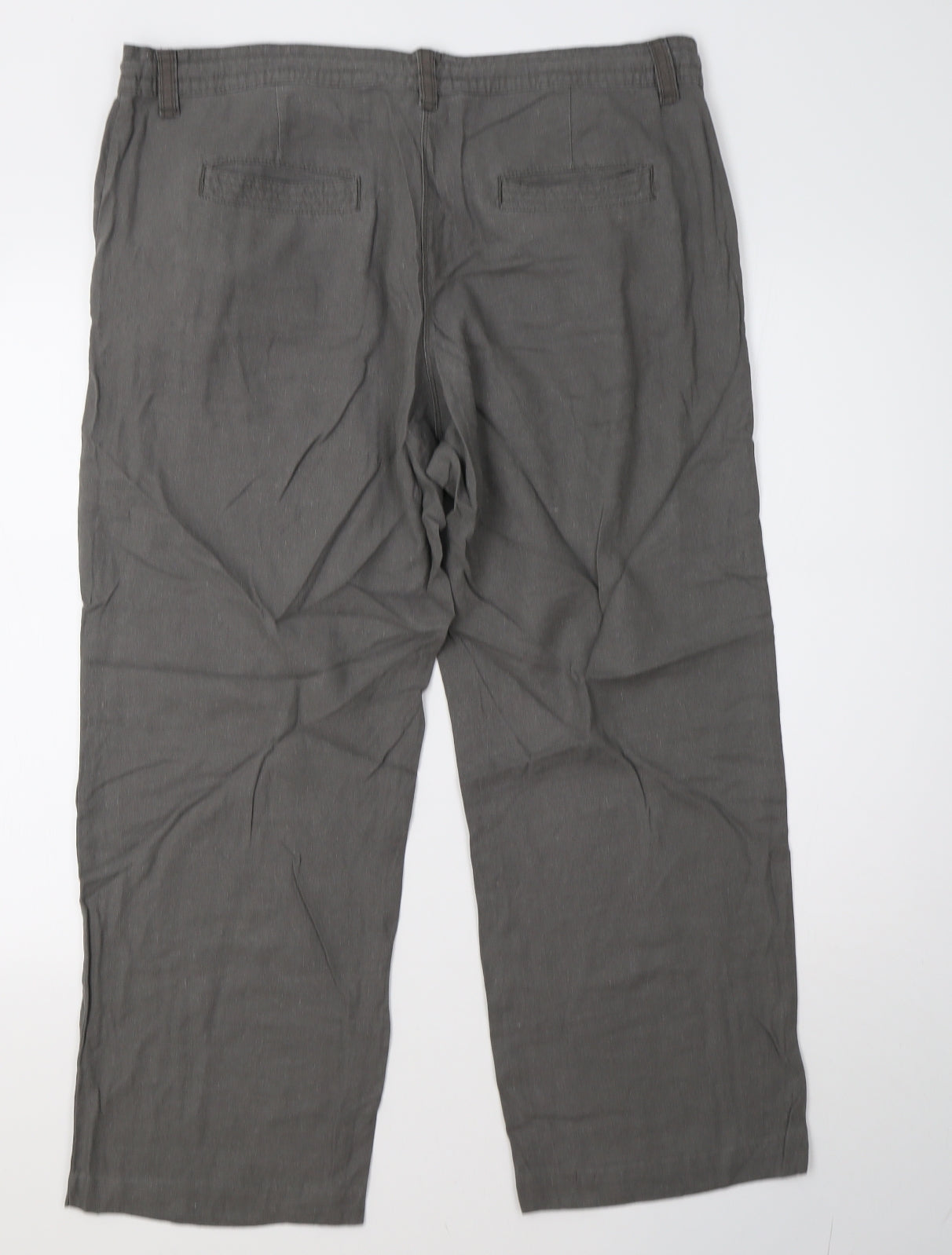 Debenhams Womens Green   Trousers  Size 16 L30 in
