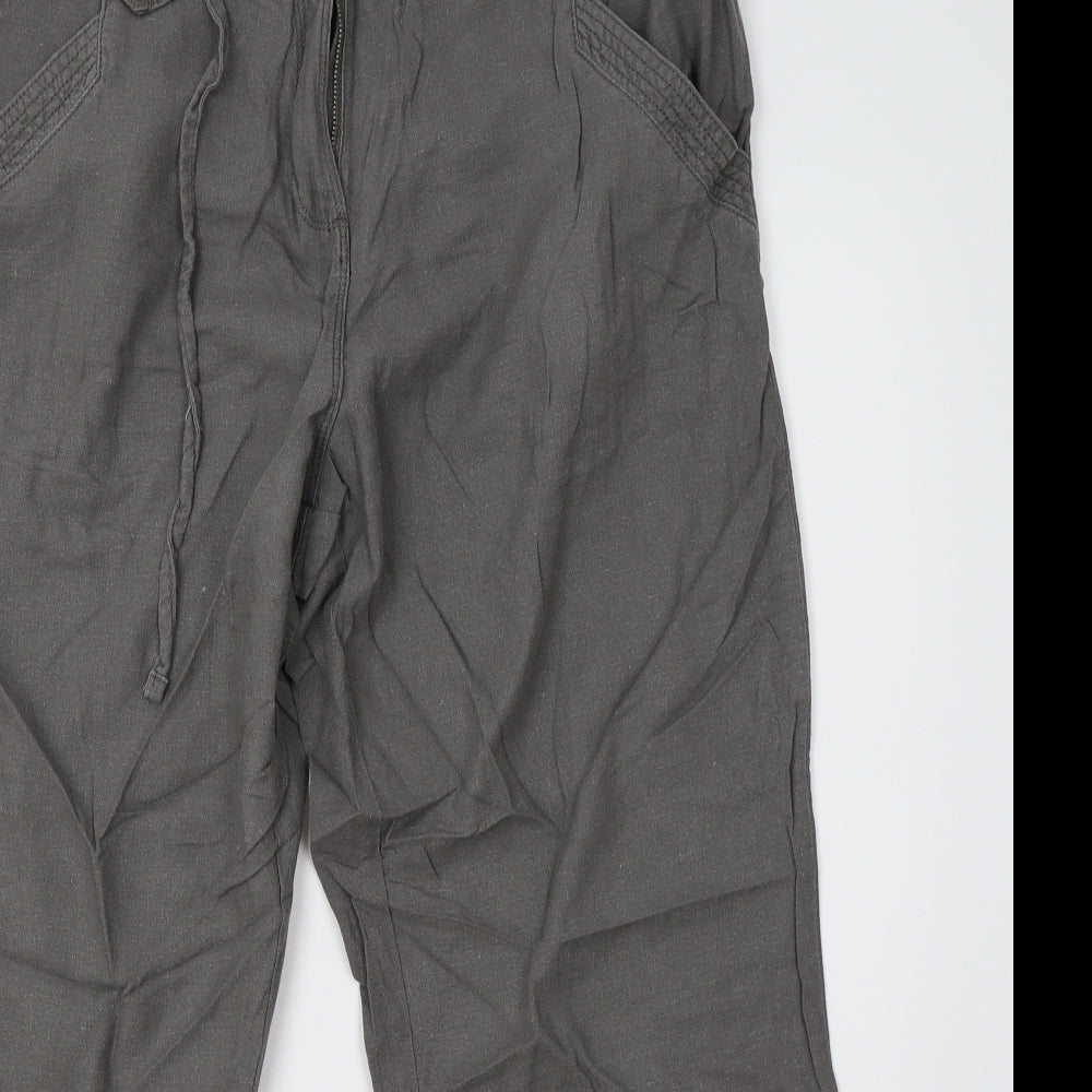 Debenhams Womens Green   Trousers  Size 16 L30 in