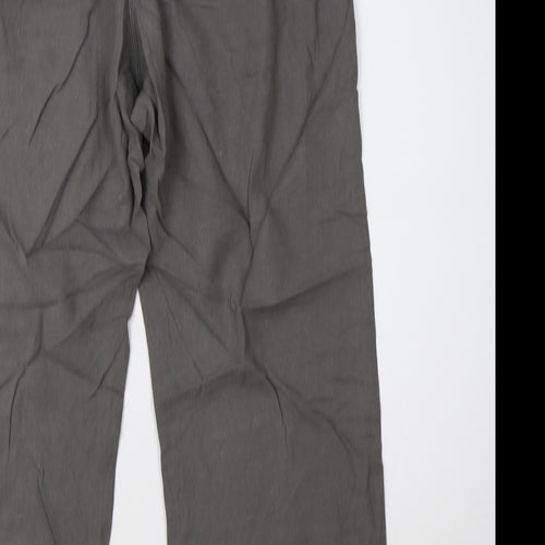 Debenhams Womens Green   Trousers  Size 16 L30 in