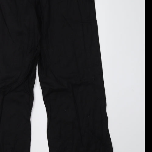 Marks and Spencer Womens Black   Trousers  Size 14 L30 in