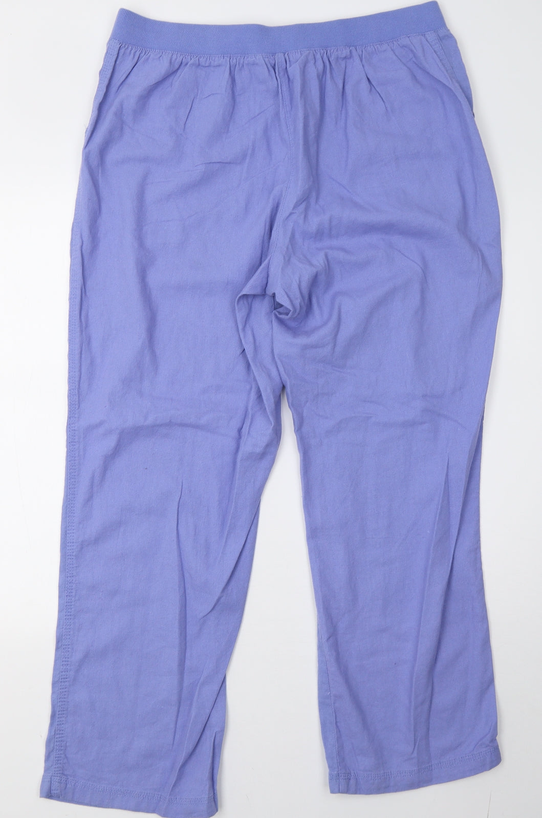 BM Womens Purple   Trousers  Size 16 L32 in