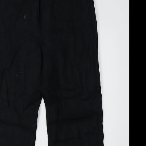 Marks and Spencer Womens Black   Trousers  Size 14 L29 in