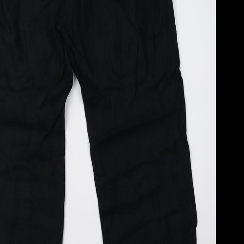 Marks and Spencer Womens Black   Trousers  Size 14 L29 in