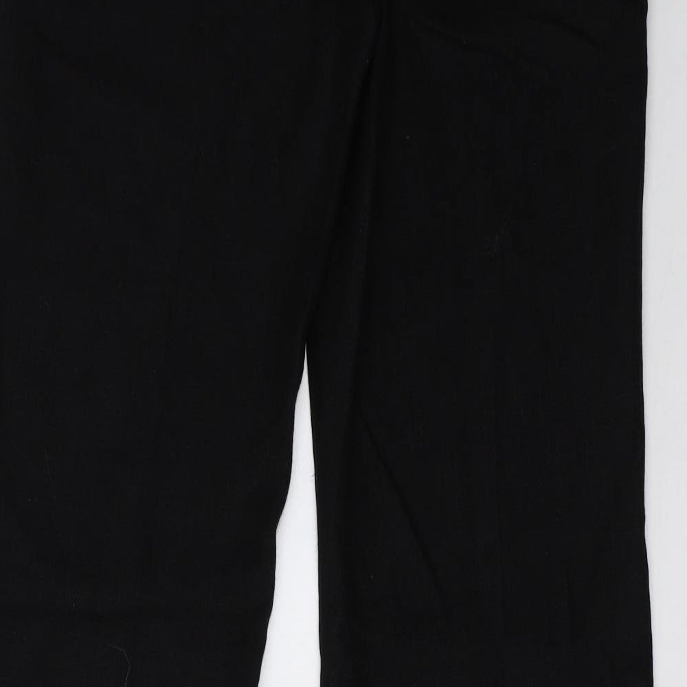 NEXT Womens Black   Trousers  Size 8 L34 in