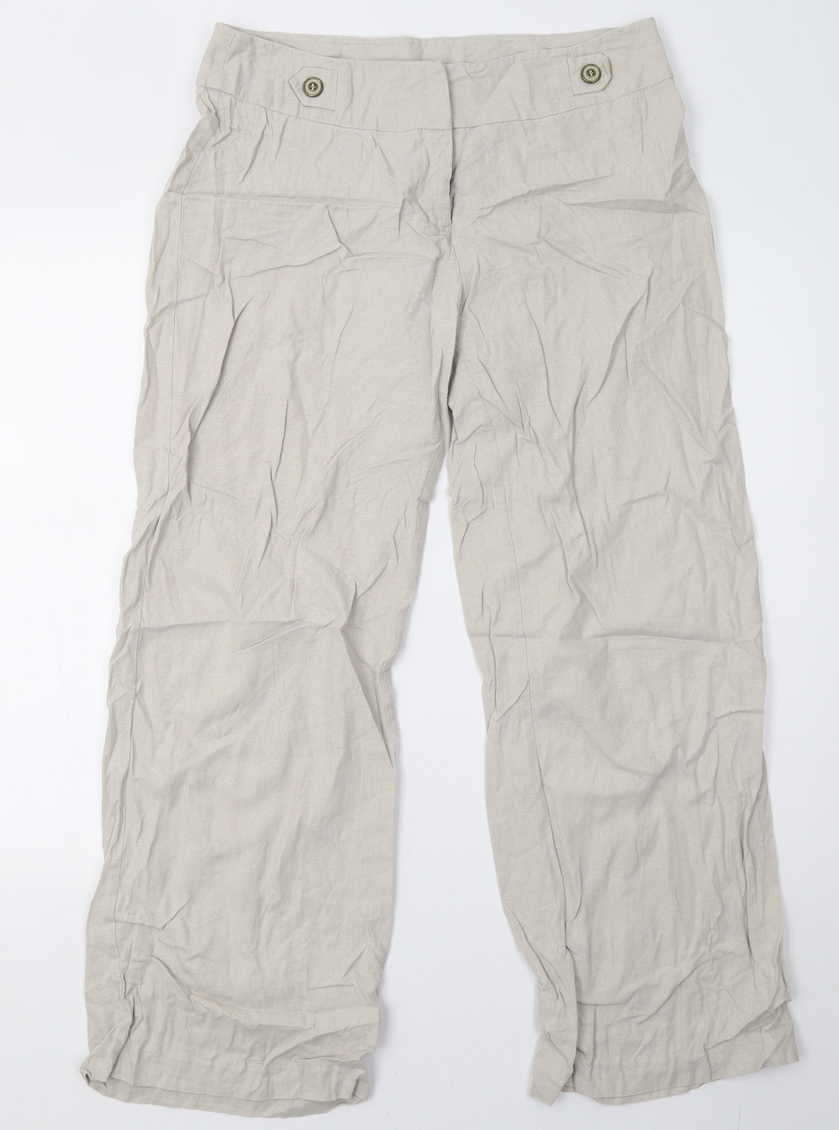 George Womens Beige   Trousers  Size 12 L30 in