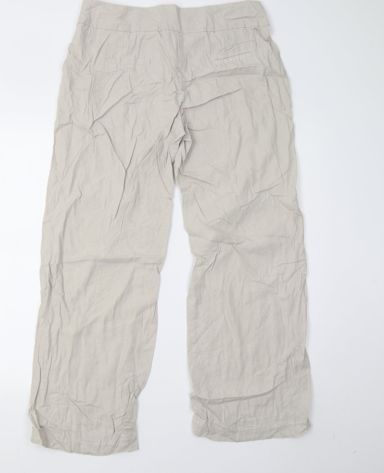 George Womens Beige   Trousers  Size 12 L30 in
