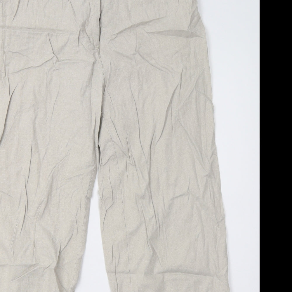 George Womens Beige   Trousers  Size 12 L30 in